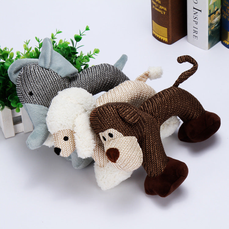 The Squeaky Plush Trio